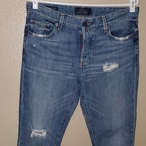 Lucky Brand Boyfriend Cropped Jeans